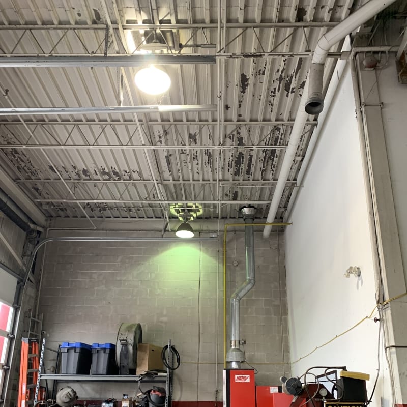 Commercial LED Retrofit in Whitby