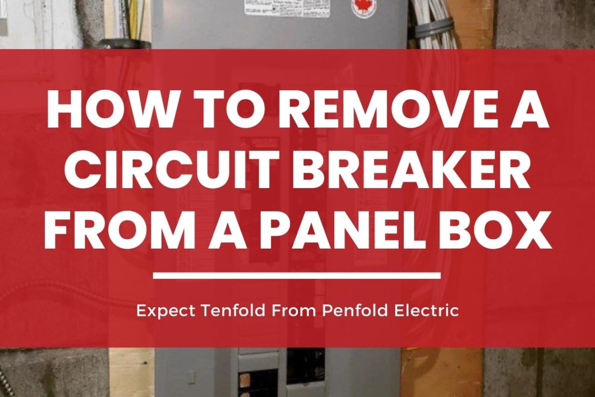 How to Remove a Circuit Breaker from a Panel Box